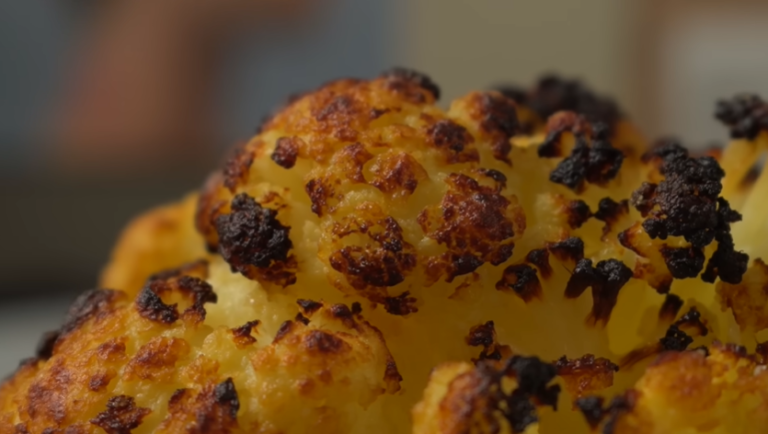 Easy Roasted Cauliflower Recipe