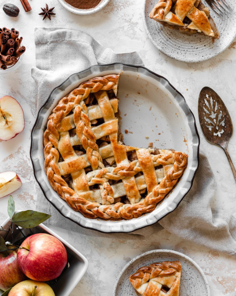 Healthier Apple Pie Version