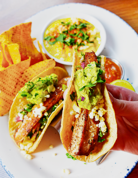 Healthy Fish Taco Version