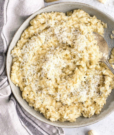 Ingredients of Parmesan Risottoo