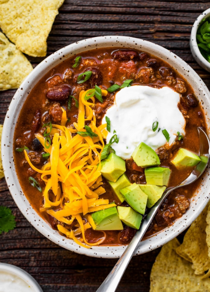 Ingredients ofSlow Cooker Chili Recipe