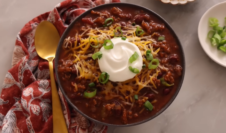 Slow Cooker Chili Recipe
